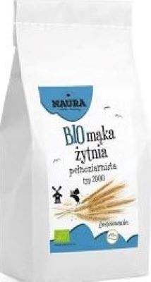 Naura Bio Mąka Żytnia Pełnoziarnista Typ 2000 1kg v 400